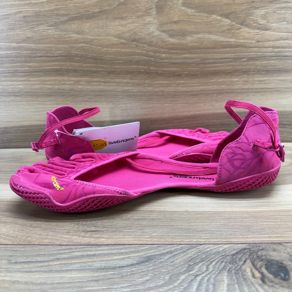 Vibram Fivefingers Vi-S Fitness Yoga Barefoot Womens 8 8.5 EU 39 Pink Fuchsia - Picture 6 of 11